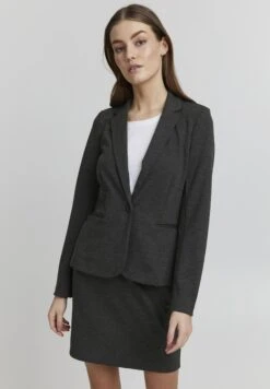 OXMO Aenne - Blazer - Medium Grey Melange