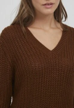 OXMO Oxlavea - Jersey De Punto - Brown -Oxmo 9d4106537f264bc18dae8b106f9143ce