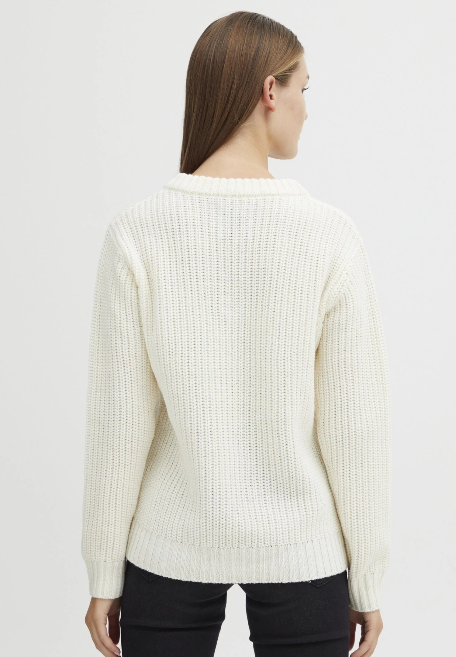 OXMO Nanny - Jersey De Punto - Cloud Dancer 3 OXMO Nanny - Jersey De Punto - Cloud Dancer - Imagen 3