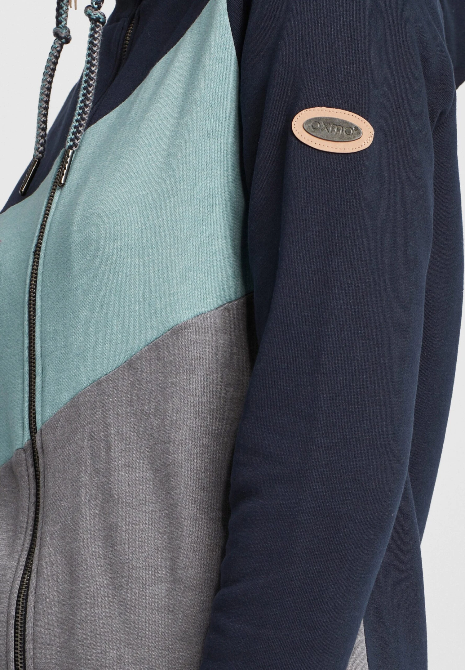 OXMO Oxaggi - Sudadera Con Cremallera - Insignia Blue 5 OXMO Oxaggi - Sudadera Con Cremallera - Insignia Blue - Imagen 5