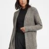 OXMO Oxclea - Chaqueta De Punto - Medium Grey Melange