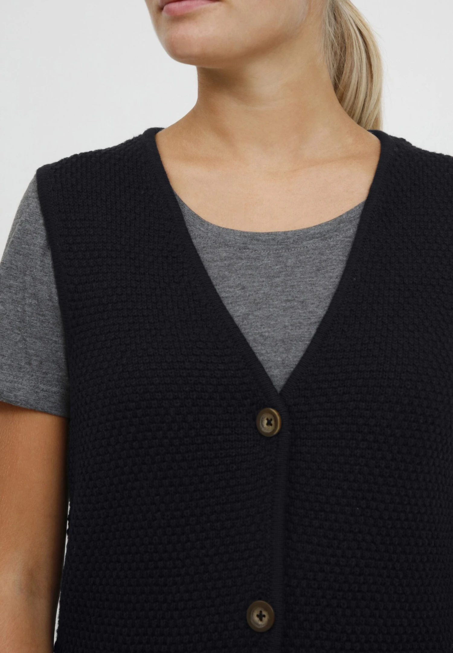 OXMO Oxheidi - Chaleco - Black 4 OXMO Oxheidi - Chaleco - Black - Imagen 4