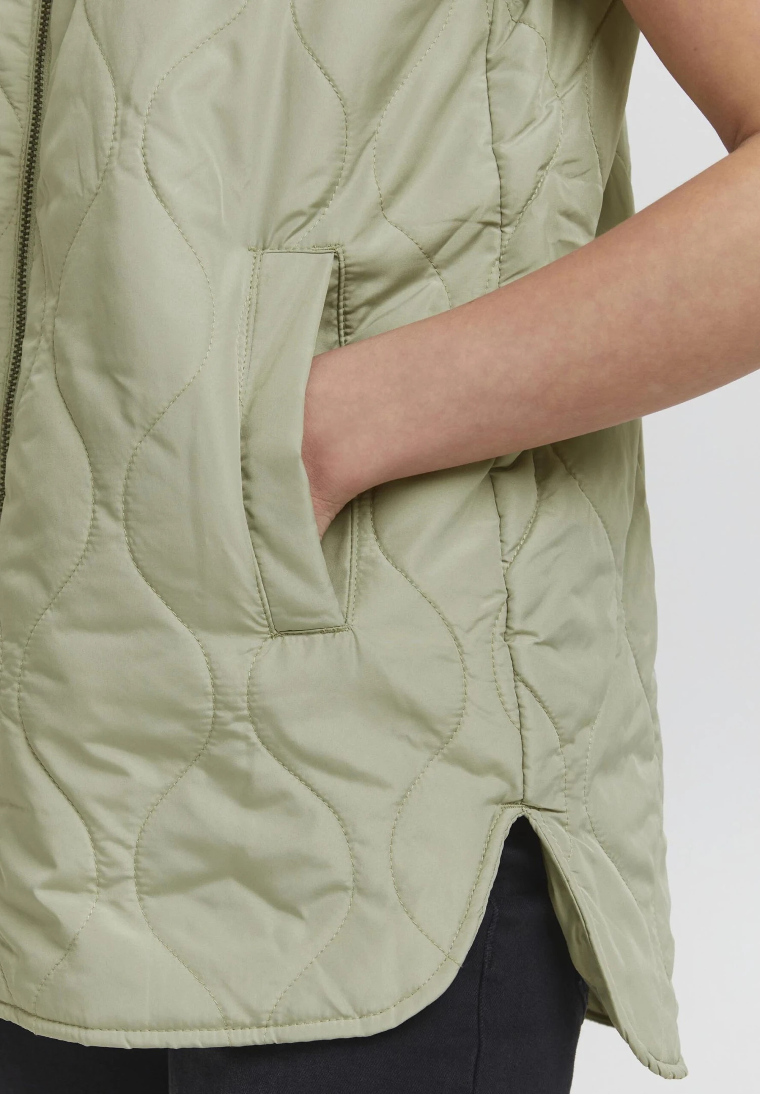 OXMO Svala - Chaleco - Seagrass 4 OXMO Svala - Chaleco - Seagrass - Imagen 4