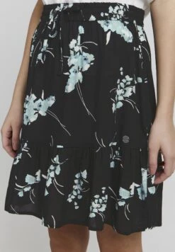 OXMO Oxeira - Falda Acampanada - Black Mix 10 OXMO Oxeira - Falda Acampanada - Black Mix -Oxmo a77a3825dd37451bb7d678f462483ce4