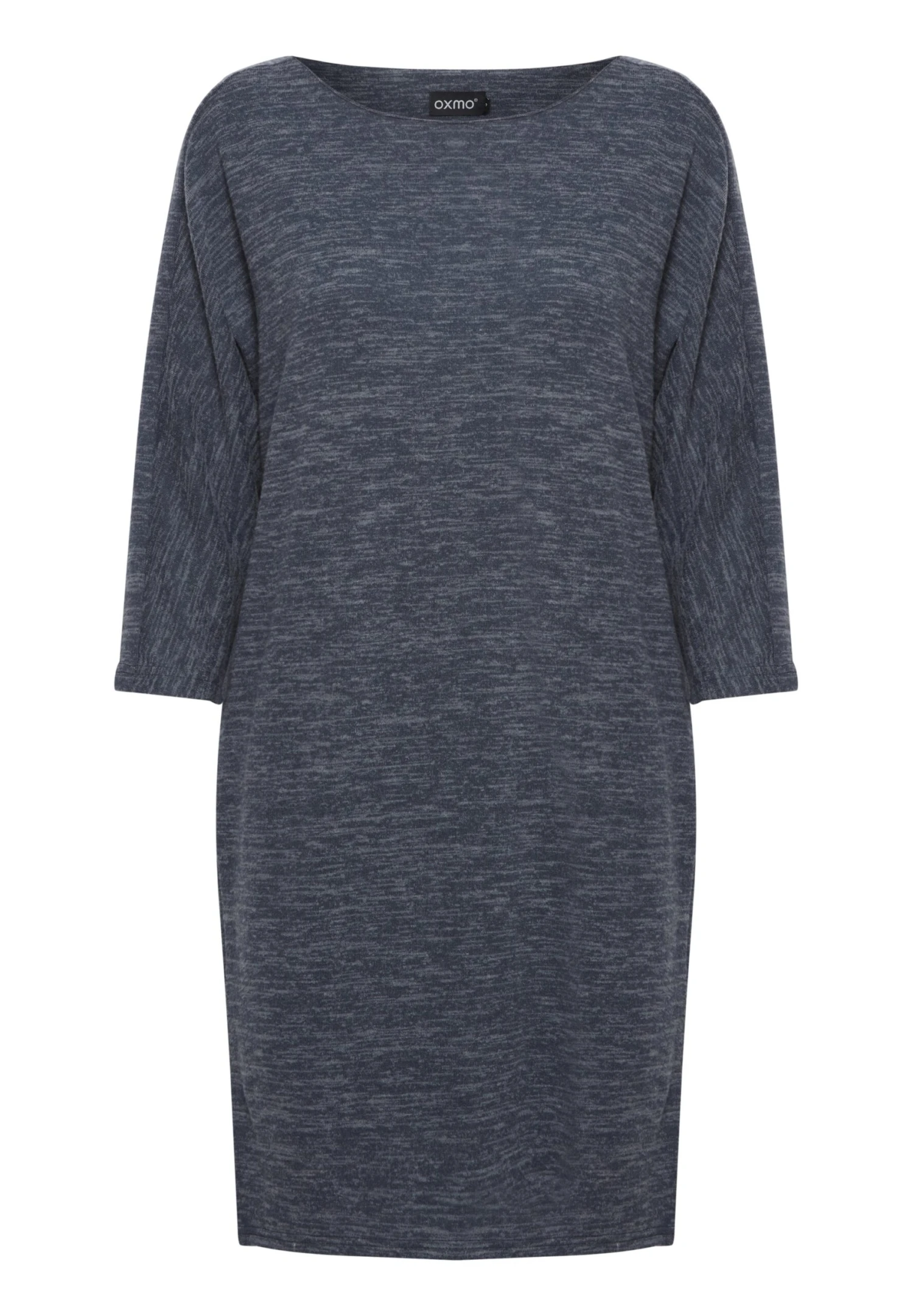 OXMO Oxbinala - Vestido De Punto - Total Eclipse Melange 6 OXMO Oxbinala - Vestido De Punto - Total Eclipse Melange - Imagen 6