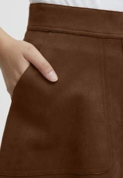 OXMO Oxjune - Falda Acampanada - Brunette -Oxmo aa5696b316ec4dde9c44544e6db45de4