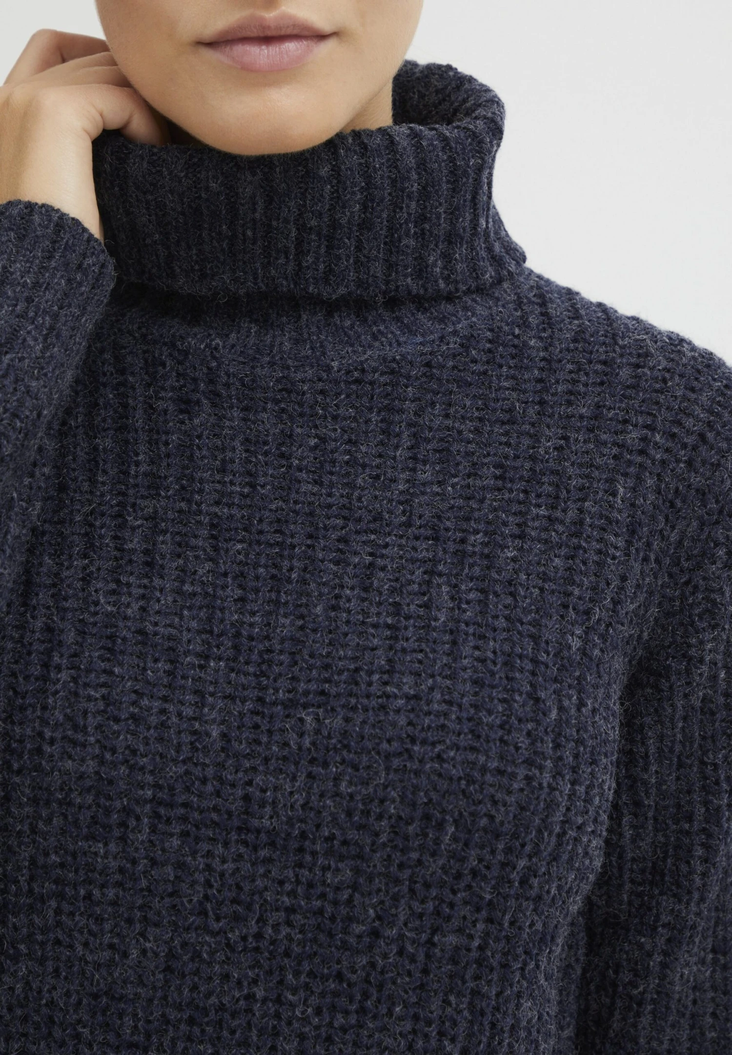 OXMO Oxnanna - Jersey De Punto - Total Eclipse Melange 4 OXMO Oxnanna - Jersey De Punto - Total Eclipse Melange - Imagen 4