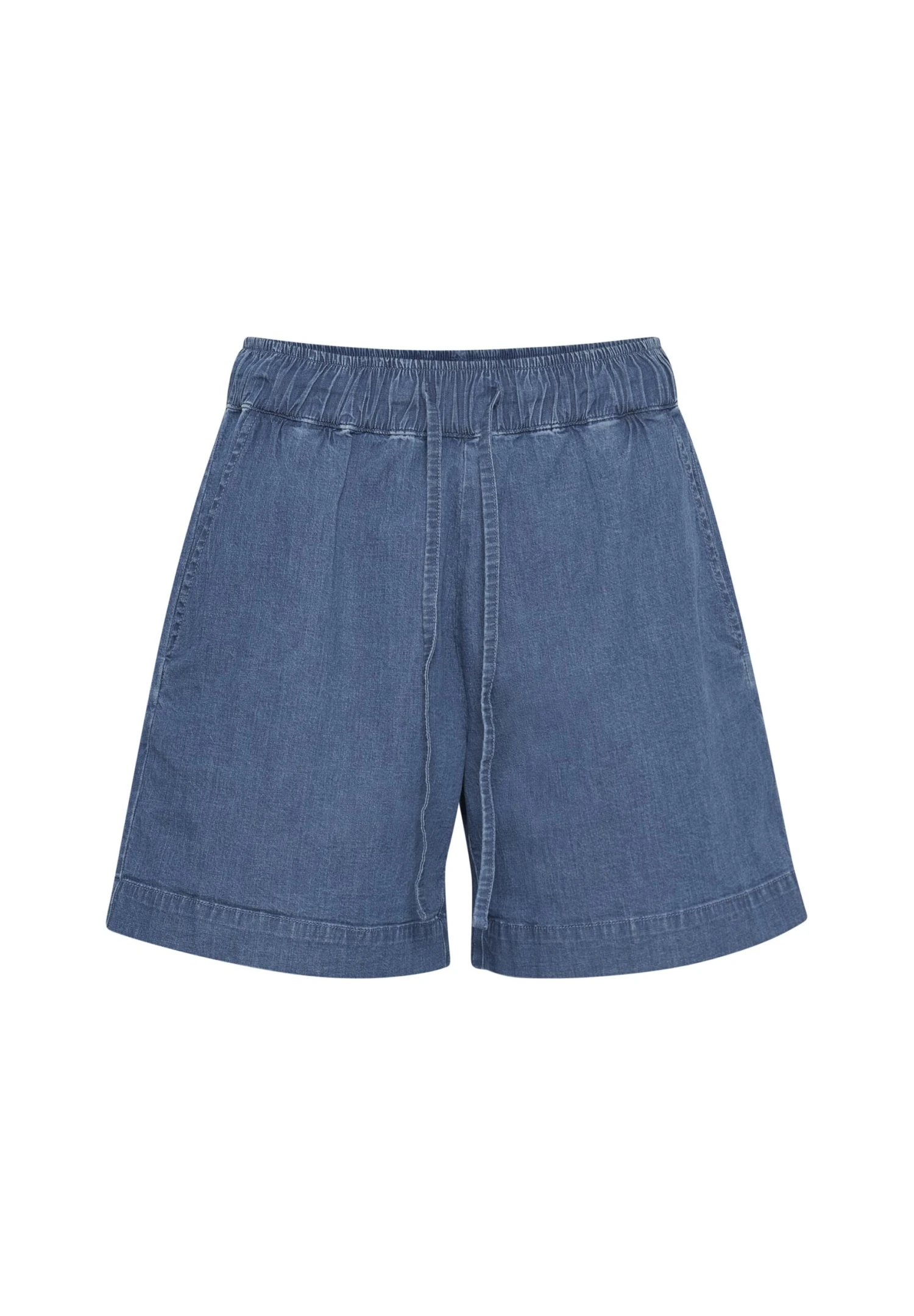 OXMO Oxlillith - Shorts Vaqueros - Mid Blue Denim 5 OXMO Oxlillith - Shorts Vaqueros - Mid Blue Denim - Imagen 5