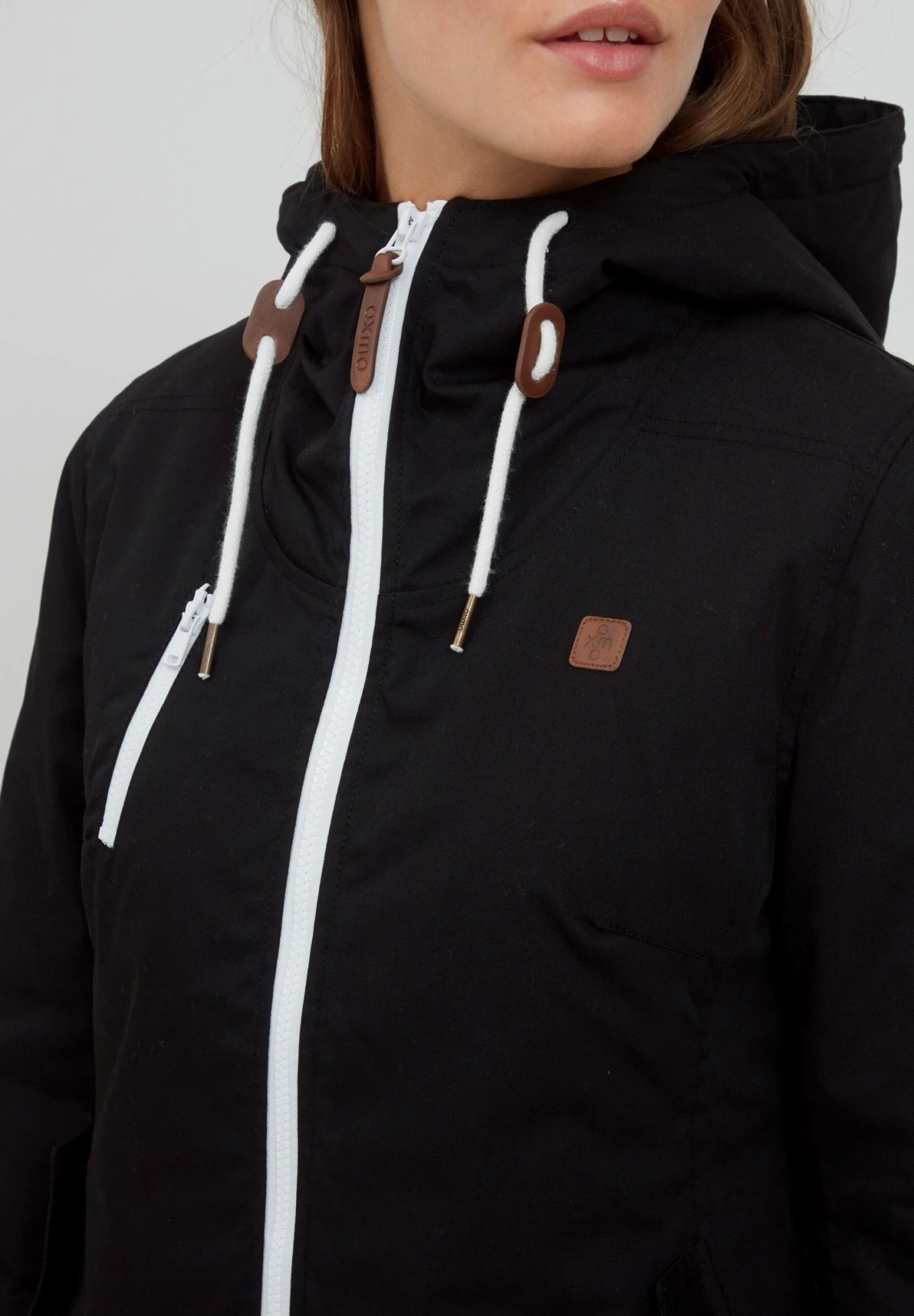 OXMO Oxtilda - Chaqueta De Entretiempo - Black 4 OXMO Oxtilda - Chaqueta De Entretiempo - Black - Imagen 4