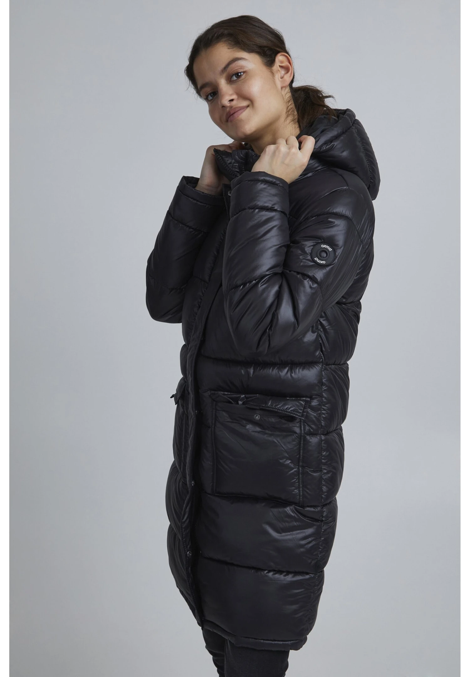 OXMO Oxdaina - Abrigo De Invierno - Black 1 OXMO Oxdaina - Abrigo De Invierno - Black