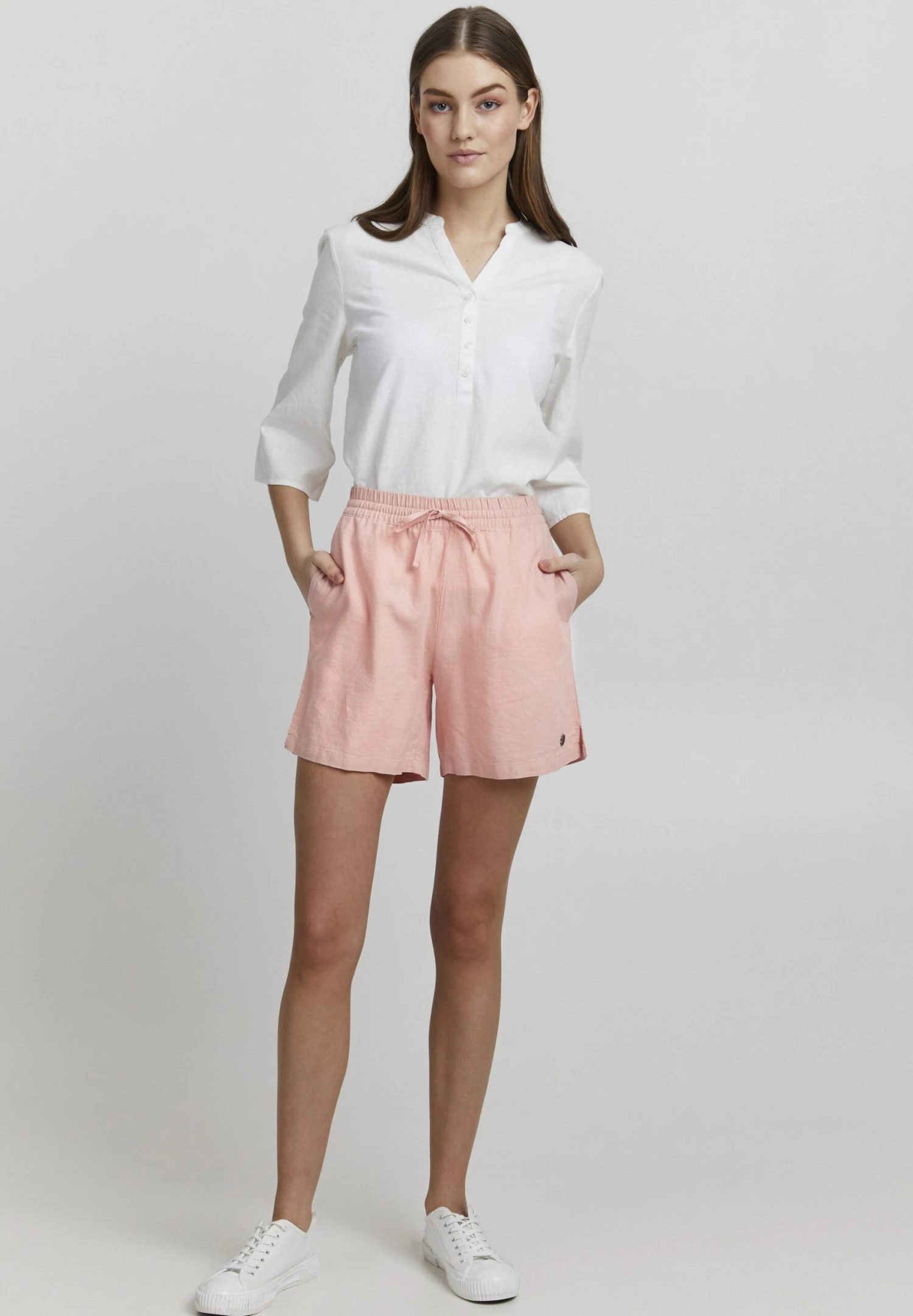 OXMO Shorts - Coral Cloud 2 OXMO Shorts - Coral Cloud - Imagen 2