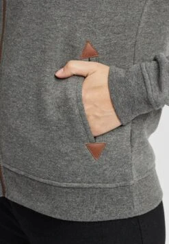 OXMO Oxvicky - Sudadera Con Cremallera - Grey Mel 10 OXMO Oxvicky - Sudadera Con Cremallera - Grey Mel -Oxmo b6591e0be393415cbcb45816fab32f5c