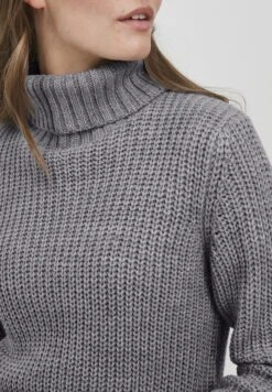 OXMO Oxnanna - Jersey De Punto - Medium Grey Melange 9 OXMO Oxnanna - Jersey De Punto - Medium Grey Melange -Oxmo b6a29d8493e94f85b768e2b23356c484