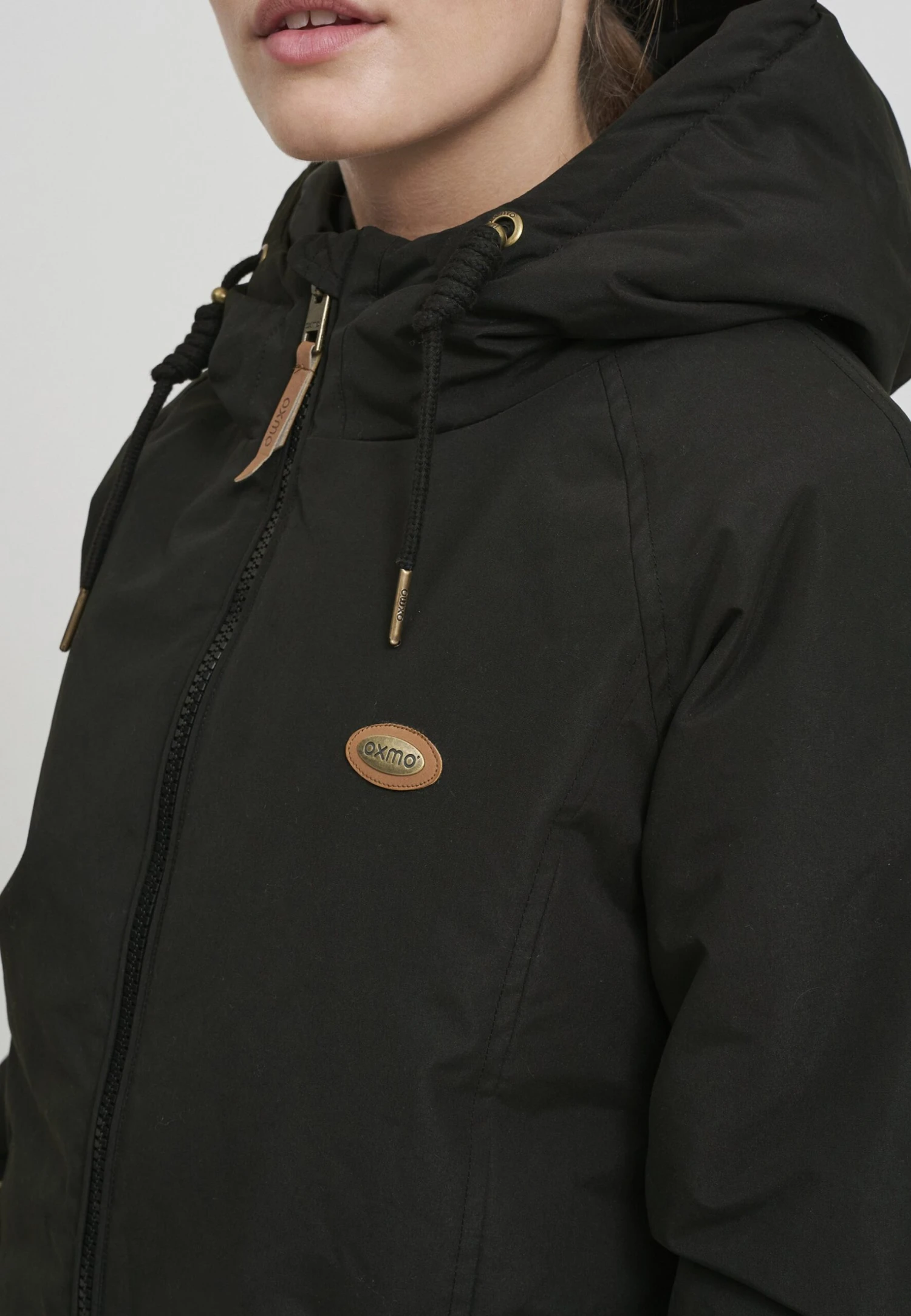 OXMO Oxtekla - Chaqueta De Entretiempo - Black 4 OXMO Oxtekla - Chaqueta De Entretiempo - Black - Imagen 4