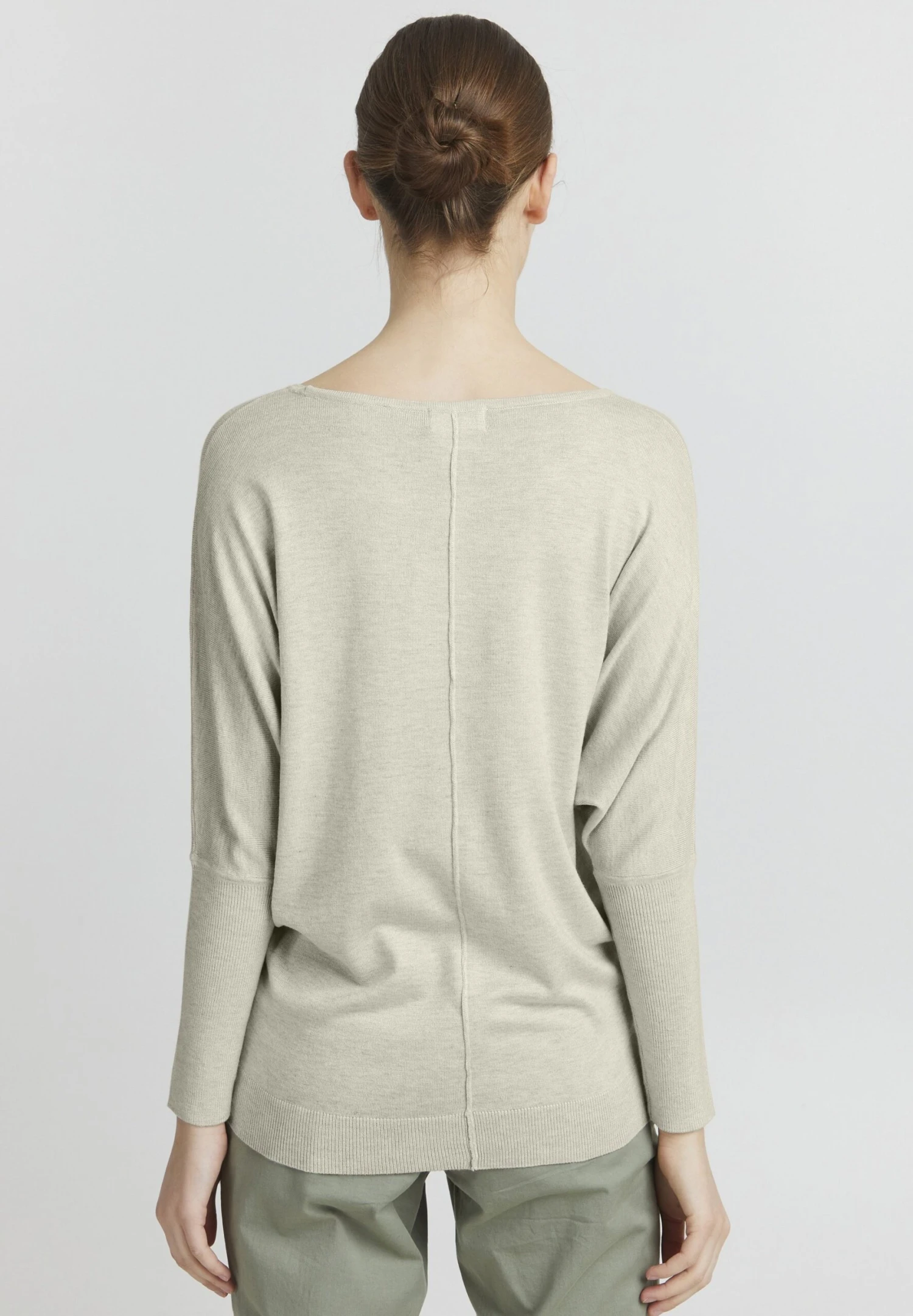 OXMO Oxherdis - Jersey De Punto - Oyster Grey Melange 3 OXMO Oxherdis - Jersey De Punto - Oyster Grey Melange - Imagen 3