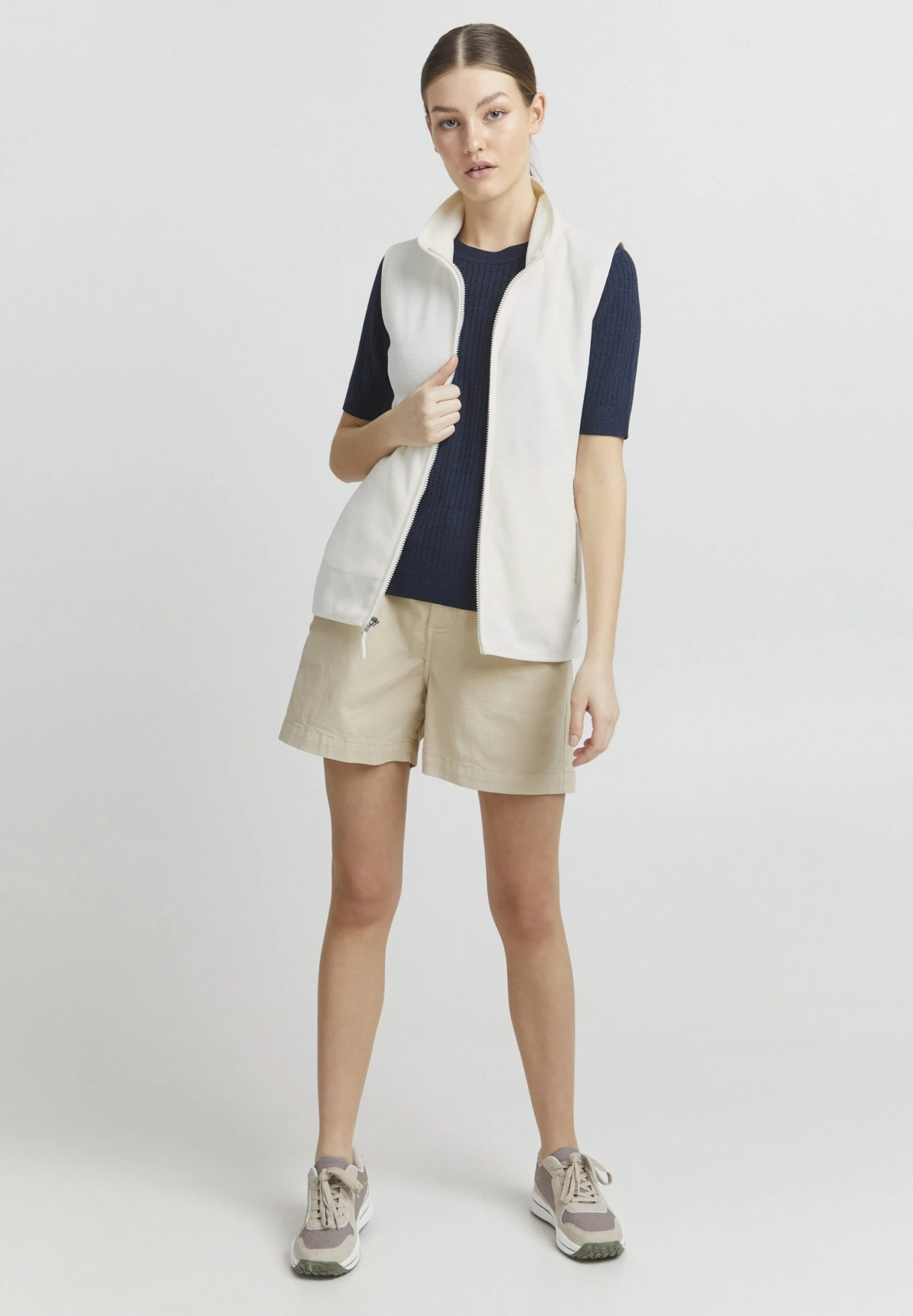 OXMO Ragnara - Chaleco - Cloud Dancer 2 OXMO Ragnara - Chaleco - Cloud Dancer - Imagen 2