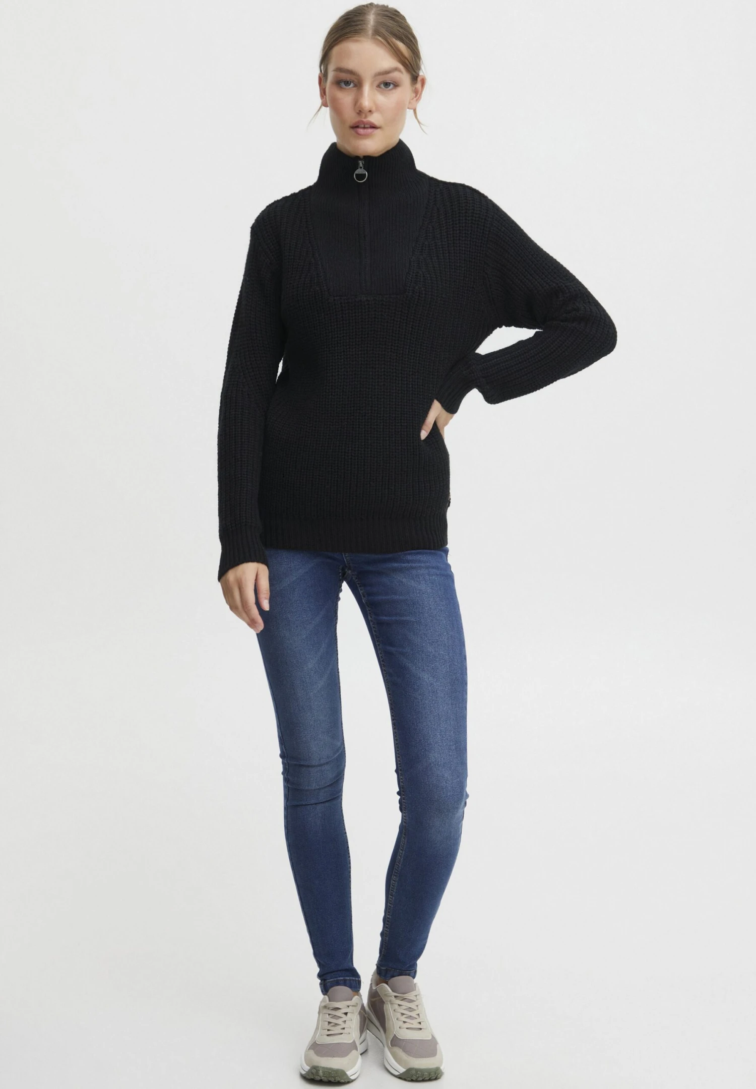 OXMO Oxnancy - Jersey De Punto - Black 2 OXMO Oxnancy - Jersey De Punto - Black - Imagen 2