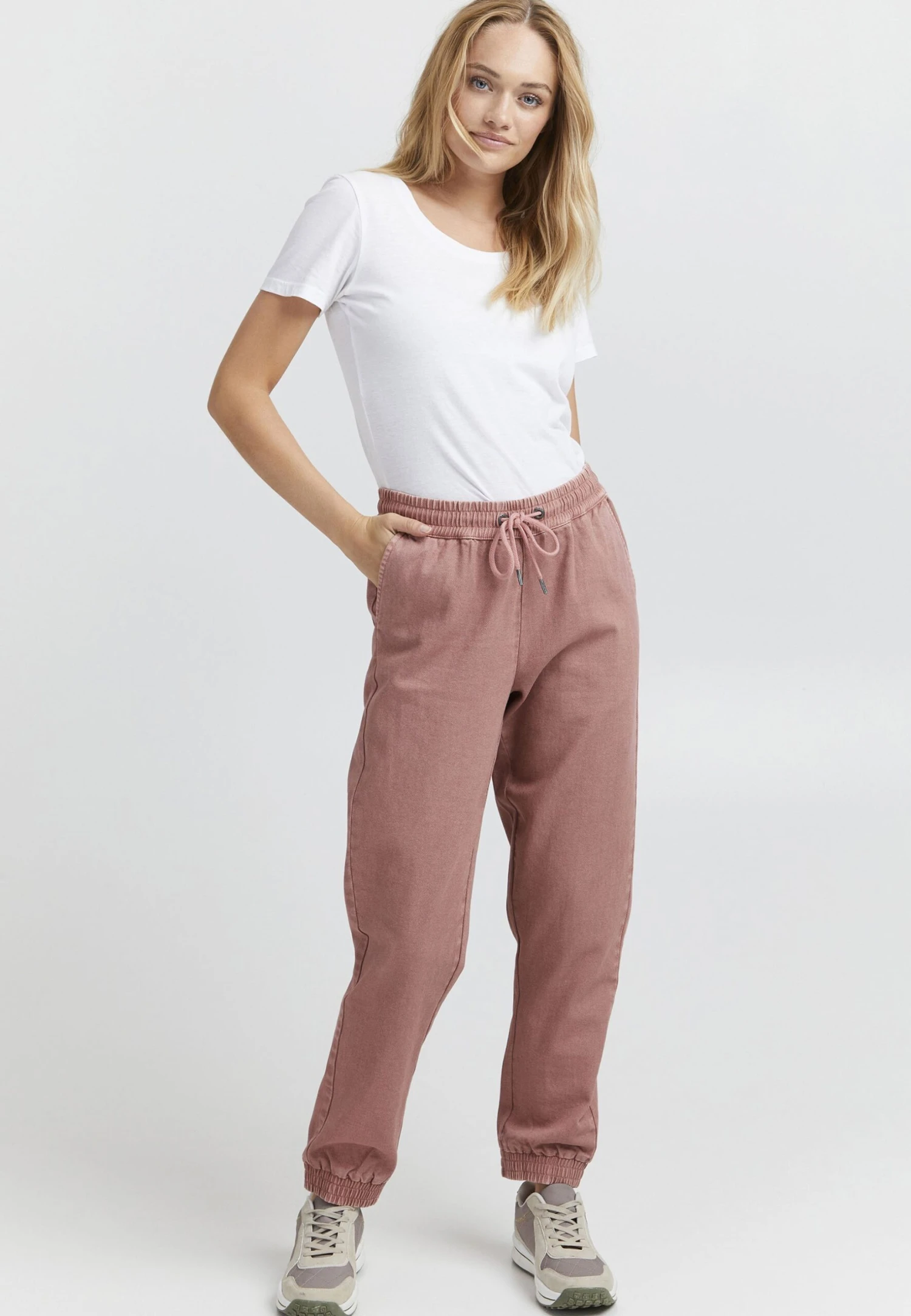 OXMO Oxtallualah - Pantalones Deportivos - Ash Rose 2 OXMO Oxtallualah - Pantalones Deportivos - Ash Rose - Imagen 2