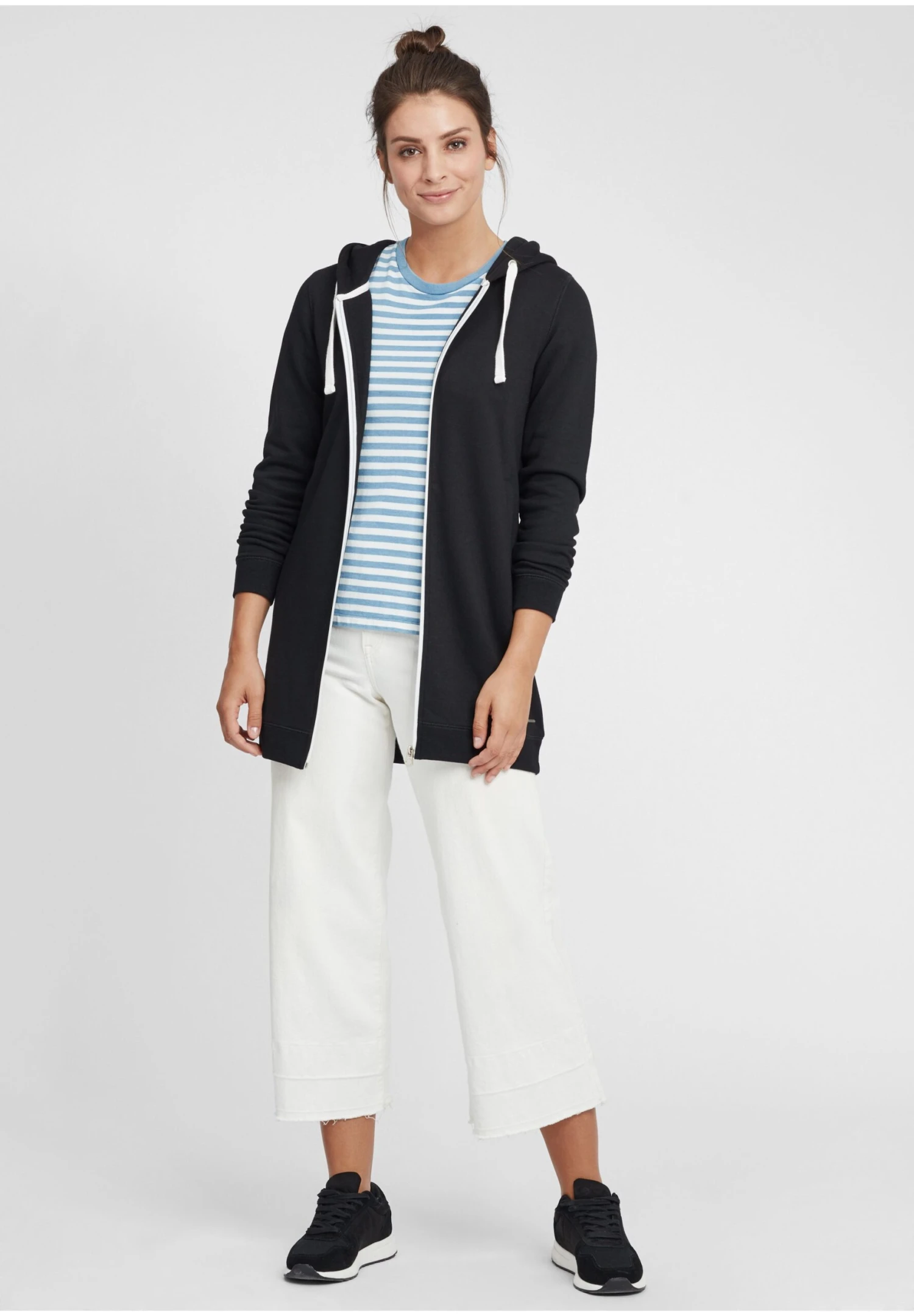 OXMO Oxolinda - Sudadera Con Cremallera - Black 2 OXMO Oxolinda - Sudadera Con Cremallera - Black - Imagen 2