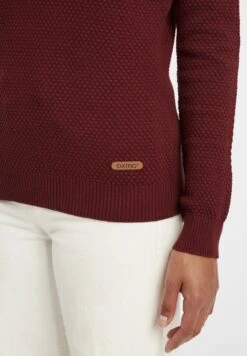 OXMO Oxsarah - Jersey De Punto - Wine Red 10 OXMO Oxsarah - Jersey De Punto - Wine Red -Oxmo c22b321c4a6e4d62b959b4a3aa94b1c4