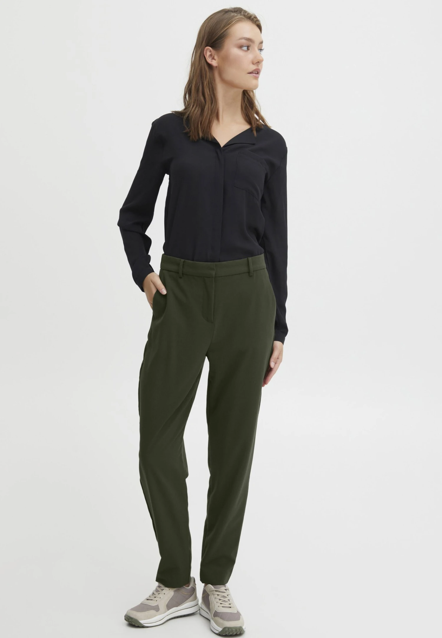 OXMO Oxdovine - Pantalones Chinos - Rosin 2 OXMO Oxdovine - Pantalones Chinos - Rosin - Imagen 2