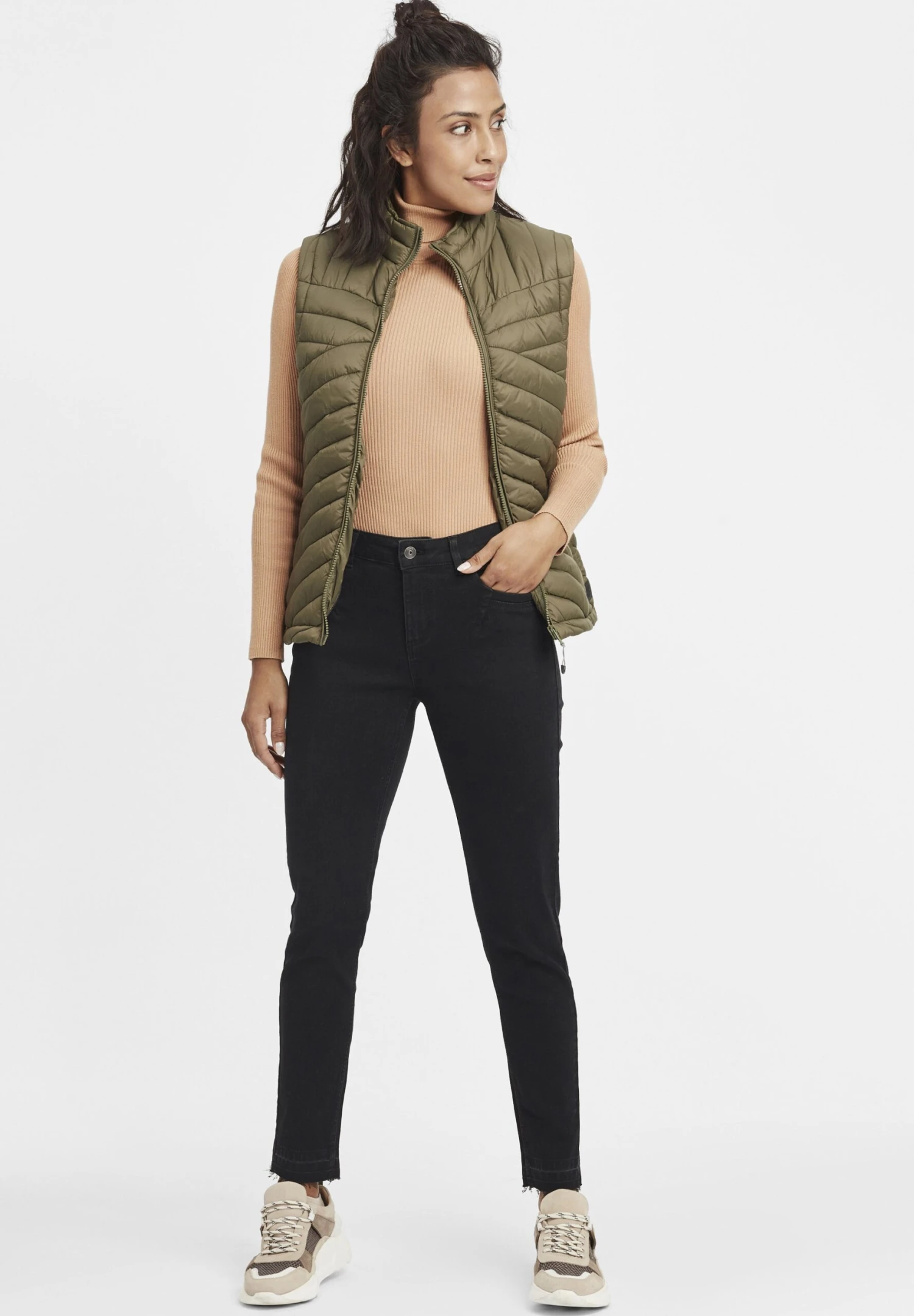 OXMO Chaleco - Ivy Green 2 OXMO Chaleco - Ivy Green - Imagen 2