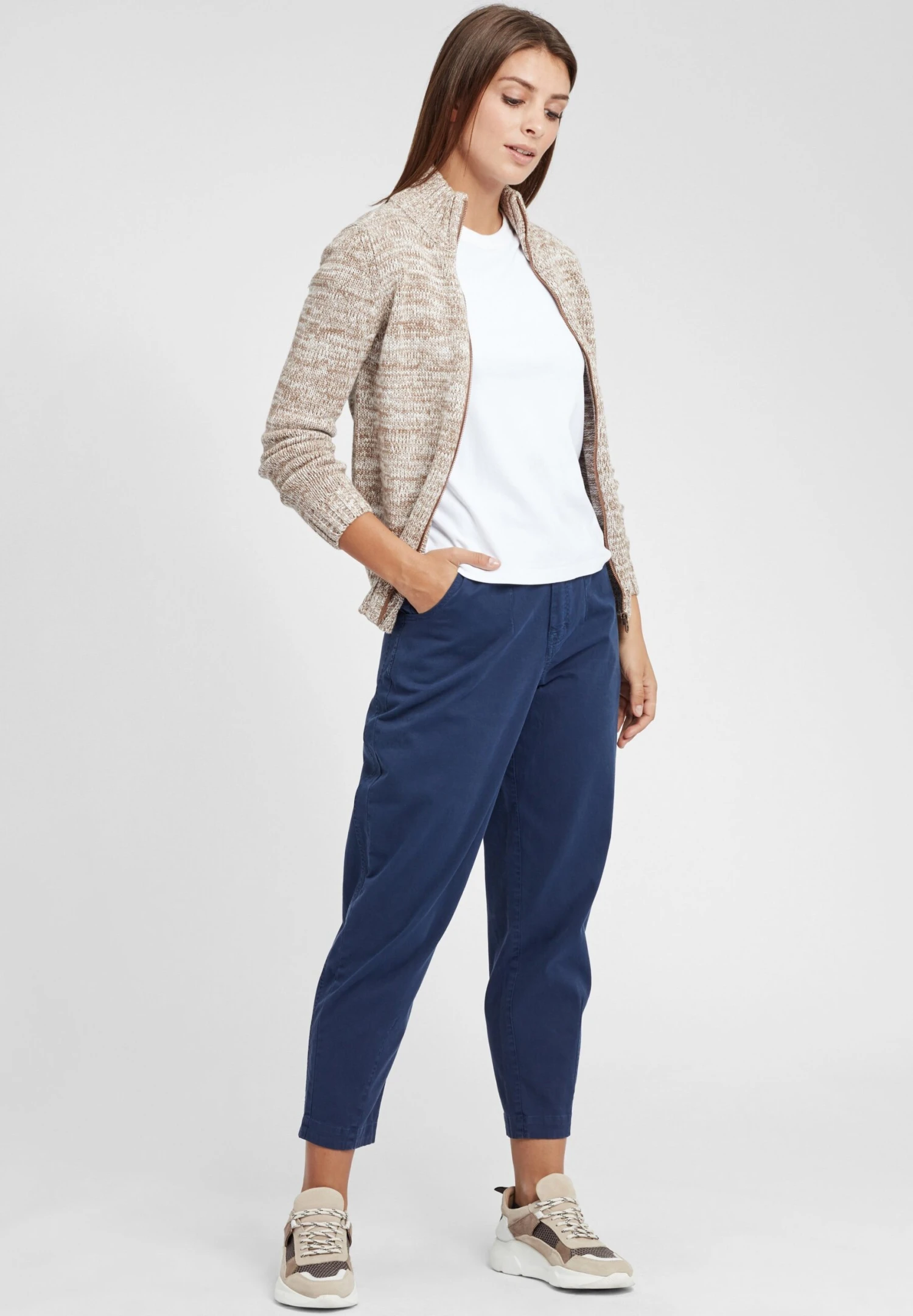 OXMO Oxphenix - Chaqueta De Punto - Dune 2 OXMO Oxphenix - Chaqueta De Punto - Dune - Imagen 2