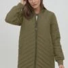 OXMO Oxmadalyn - Chaqueta De Entretiempo - Dusty Olive