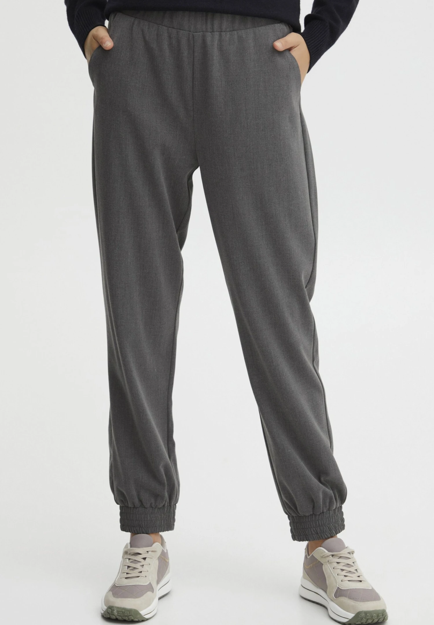 OXMO Oxdovi - Pantalones Deportivos - Dark Grey Melange 1 OXMO Oxdovi - Pantalones Deportivos - Dark Grey Melange