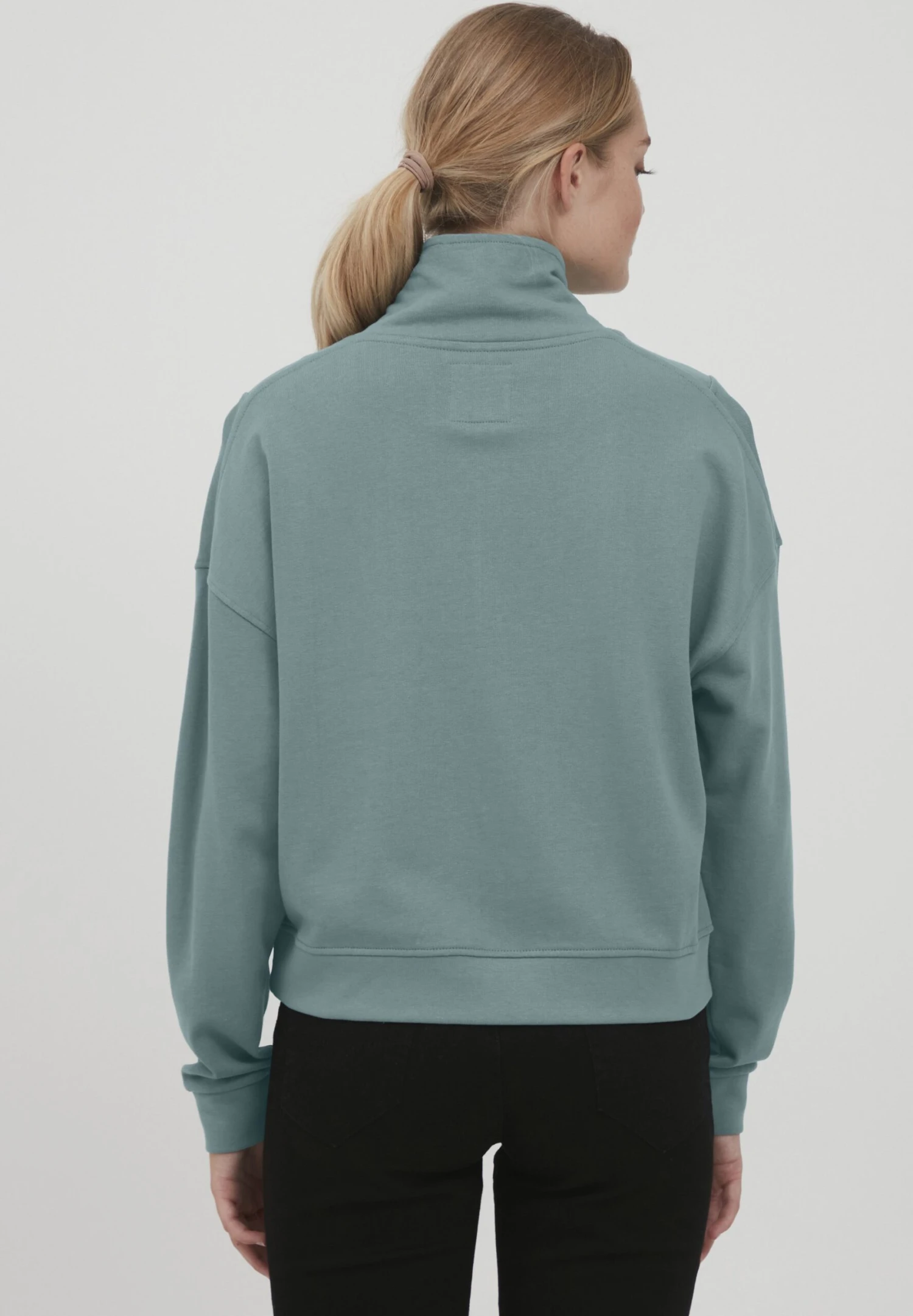 OXMO Oxgrethe - Jersey De Punto - Goblin Green 2 OXMO Oxgrethe - Jersey De Punto - Goblin Green - Imagen 2