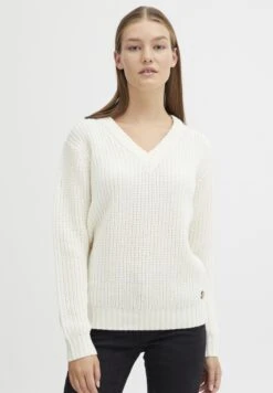 OXMO Nanny - Jersey De Punto - Cloud Dancer