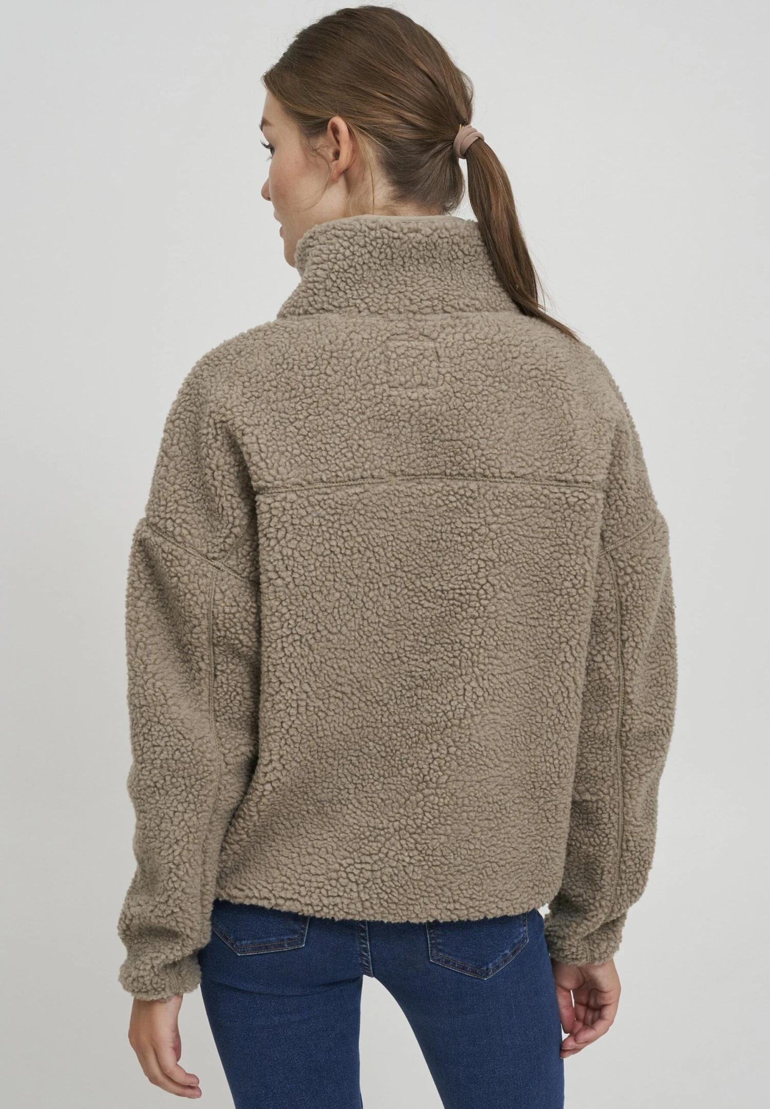 OXMO Oxtonje - Sudadera Con Cremallera - Dune 3 OXMO Oxtonje - Sudadera Con Cremallera - Dune - Imagen 3