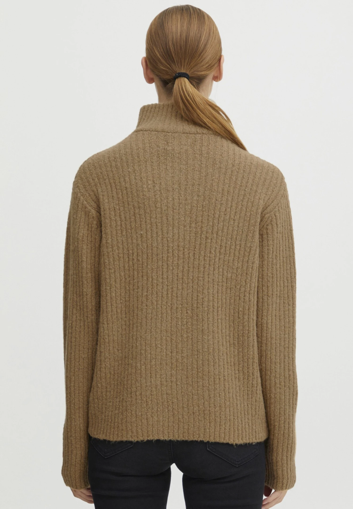 OXMO Oxsaline - Jersey De Punto - Tannin Melange 3 OXMO Oxsaline - Jersey De Punto - Tannin Melange - Imagen 3