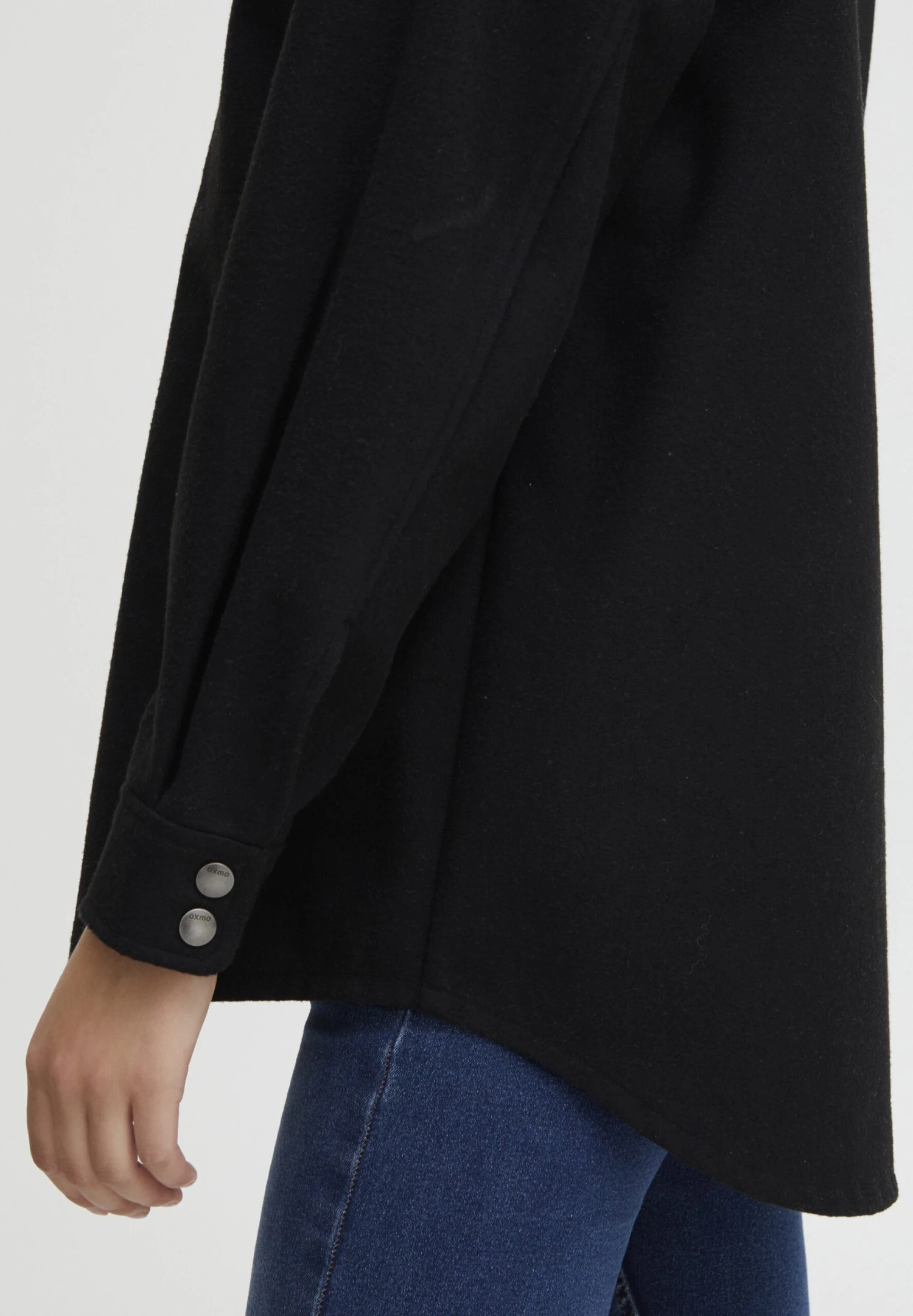 OXMO Valen - Chaqueta De Punto - Black 5 OXMO Valen - Chaqueta De Punto - Black - Imagen 5