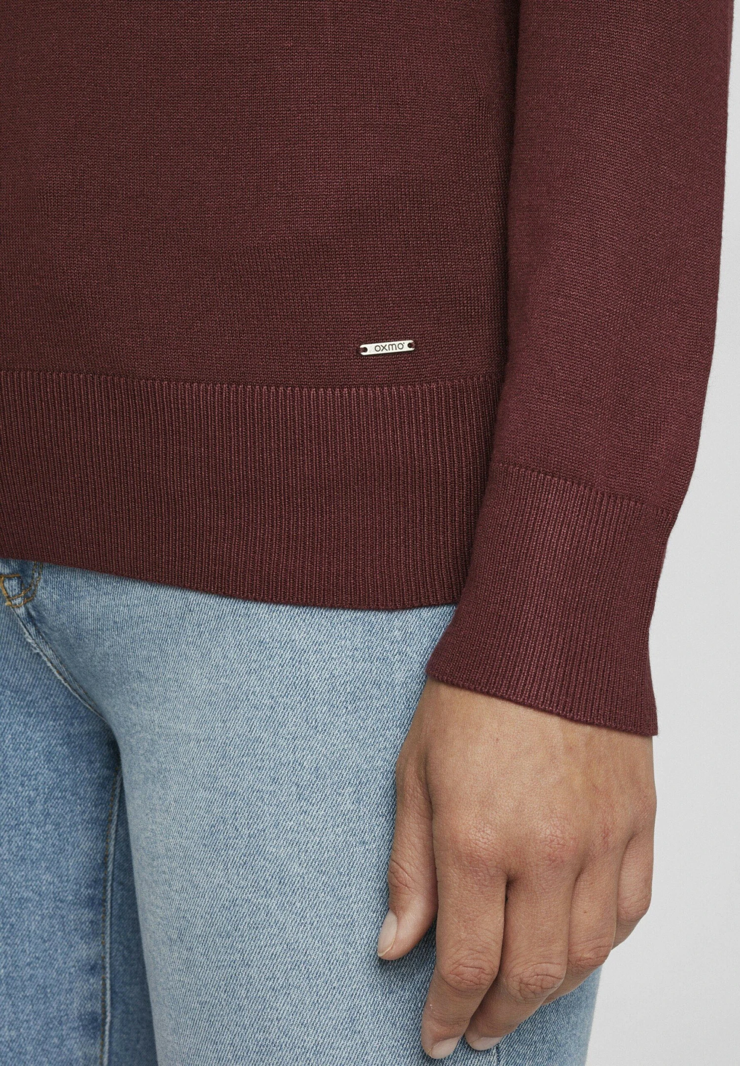 OXMO Oxwina - Jersey De Punto - Chocolate Truffle 5 OXMO Oxwina - Jersey De Punto - Chocolate Truffle - Imagen 5