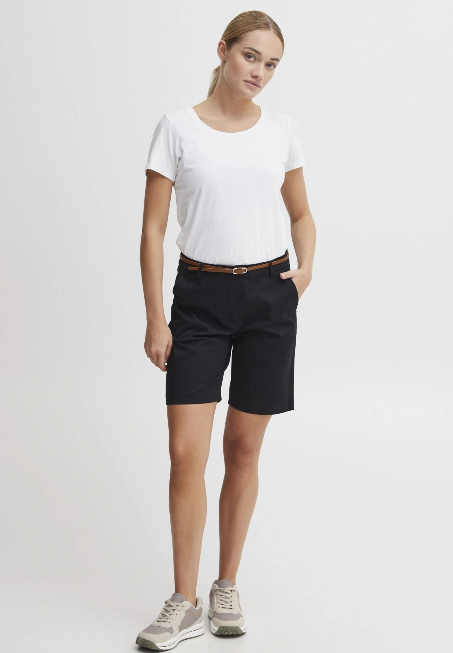 OXMO Oxdaney Sh - Shorts - Black 2 OXMO Oxdaney Sh - Shorts - Black - Imagen 2
