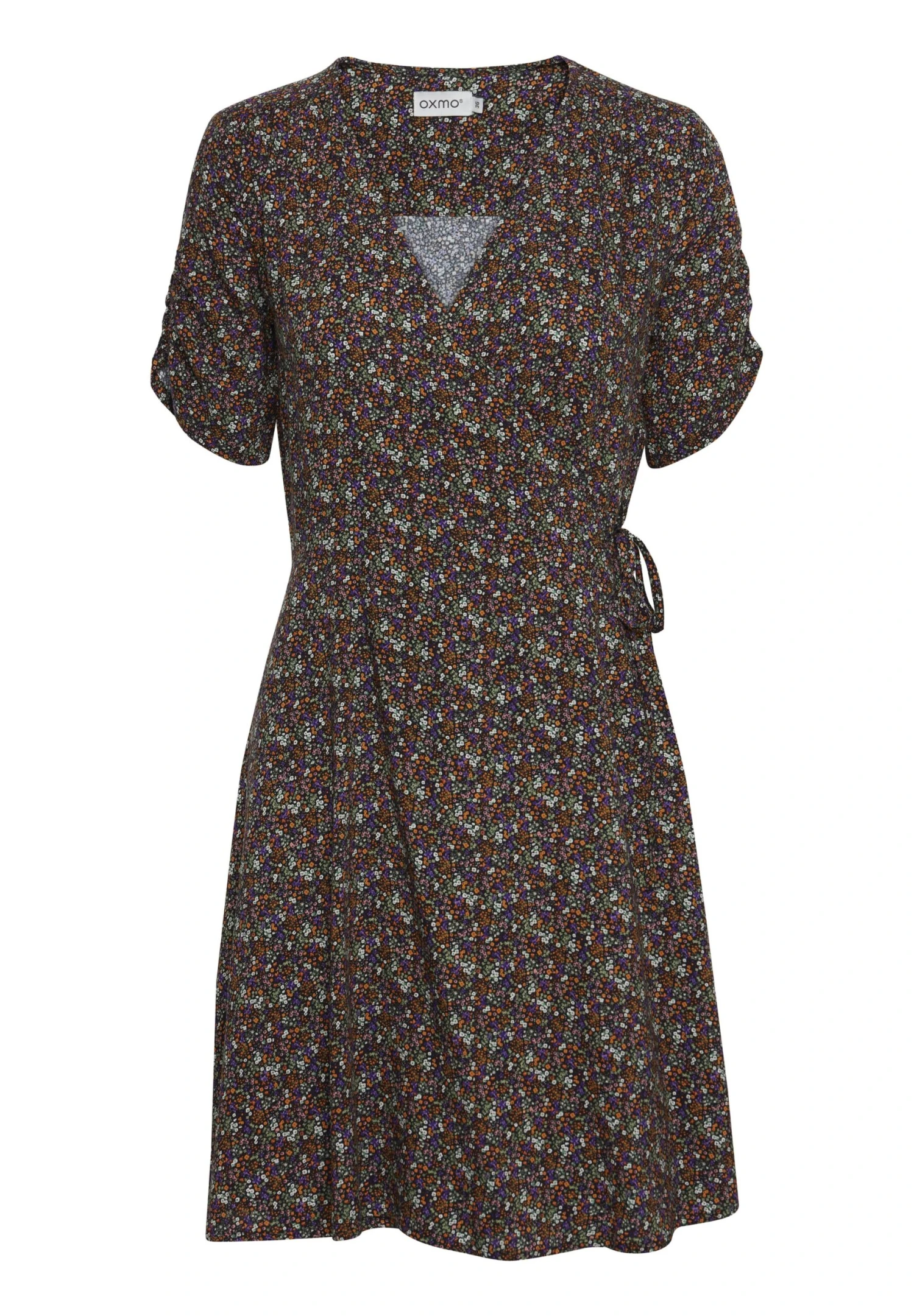 OXMO Oxembla - Vestido Informal - Burnt Orange Mix 6 OXMO Oxembla - Vestido Informal - Burnt Orange Mix - Imagen 6