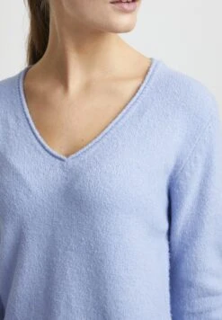 OXMO Oxida - Vestido De Punto - Brunnera Blue Melange 9 OXMO Oxida - Vestido De Punto - Brunnera Blue Melange -Oxmo e044dc5ec416442ea96cd4da5178c0ea