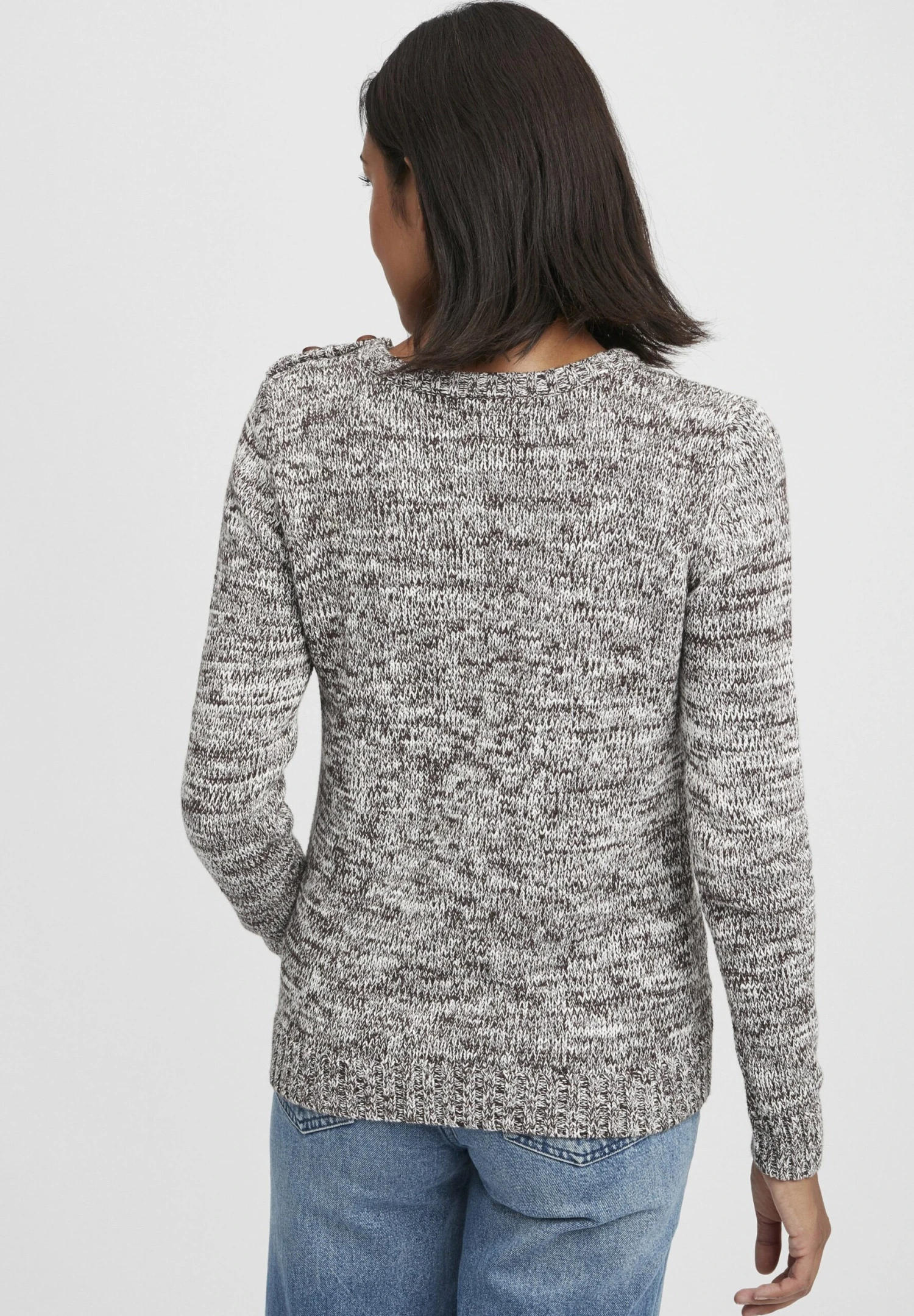 OXMO Oxphia - Jersey De Punto - Coffee Bea 3 OXMO Oxphia - Jersey De Punto - Coffee Bea - Imagen 3