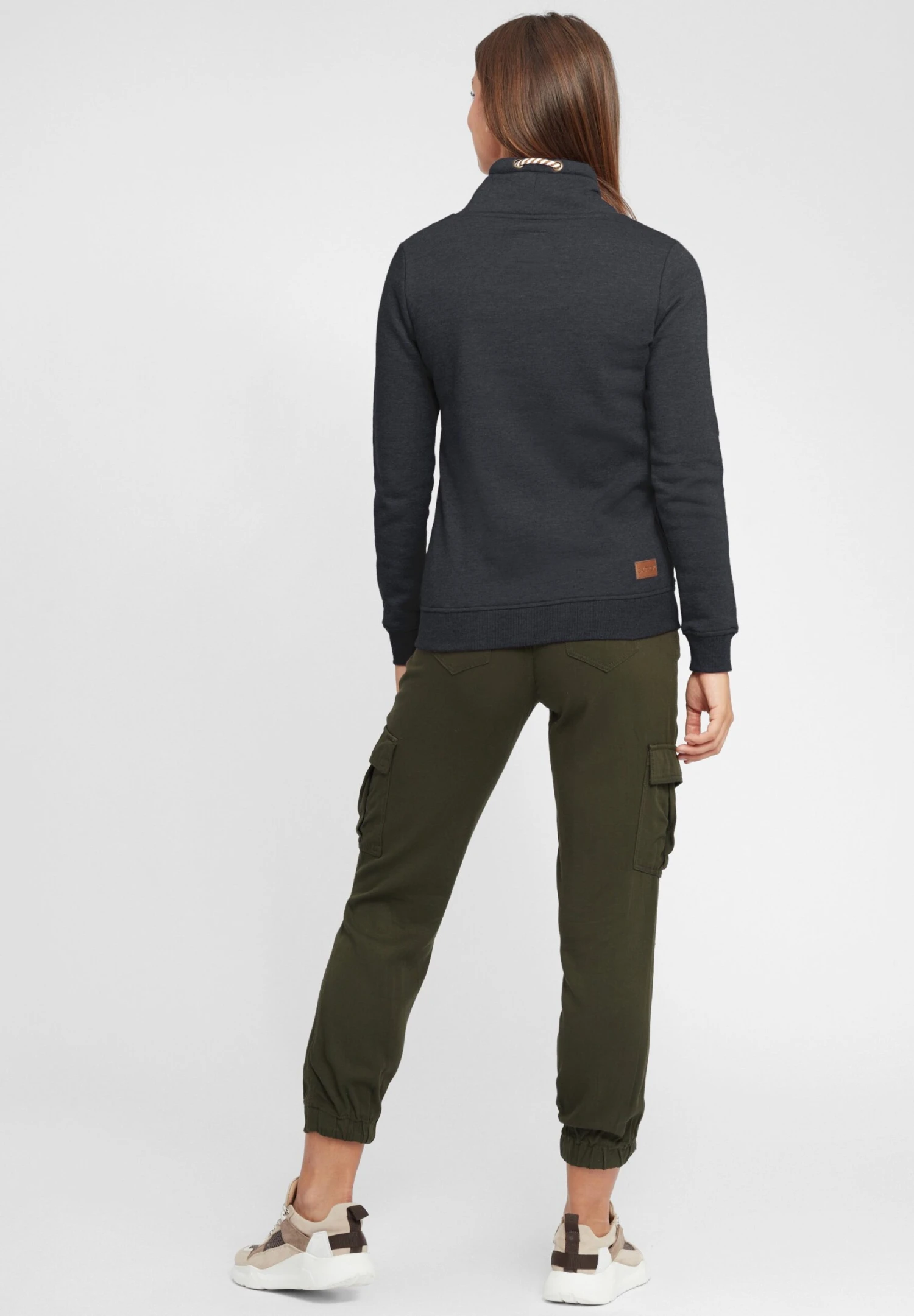 OXMO Oxvimpa - Sudadera - Dar Grey M 3 OXMO Oxvimpa - Sudadera - Dar Grey M - Imagen 3