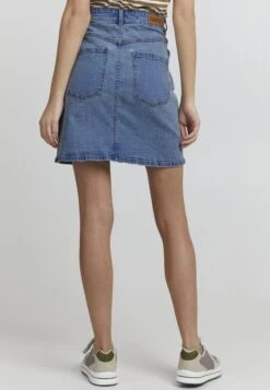 OXMO Frigga - Falda Acampanada - Light Blue Denim 8 OXMO Frigga - Falda Acampanada - Light Blue Denim -Oxmo e18e578a266244b28a822698bcbc097e