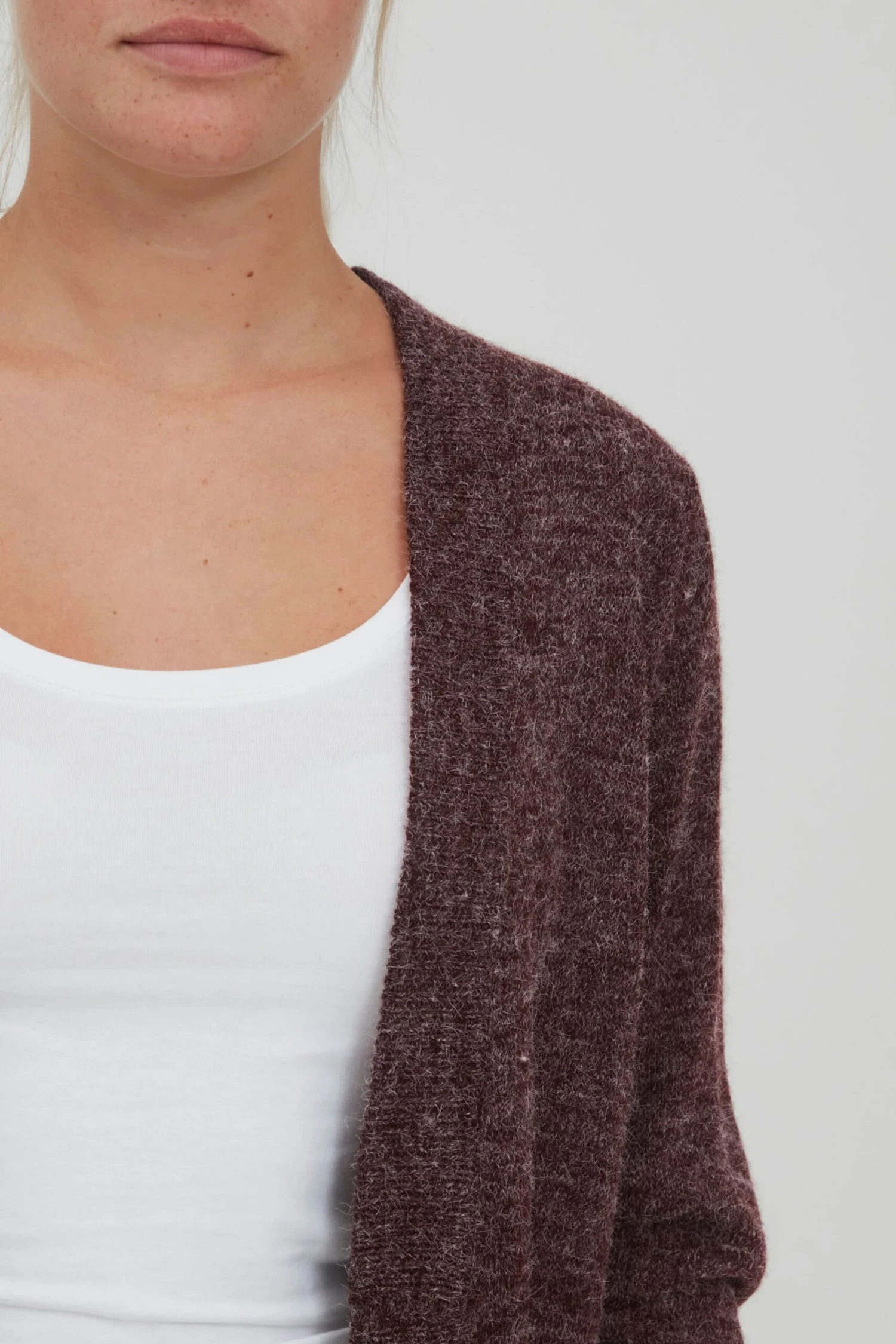 OXMO Oxneli - Chaqueta De Punto - Vineyard Wine 4 OXMO Oxneli - Chaqueta De Punto - Vineyard Wine - Imagen 4