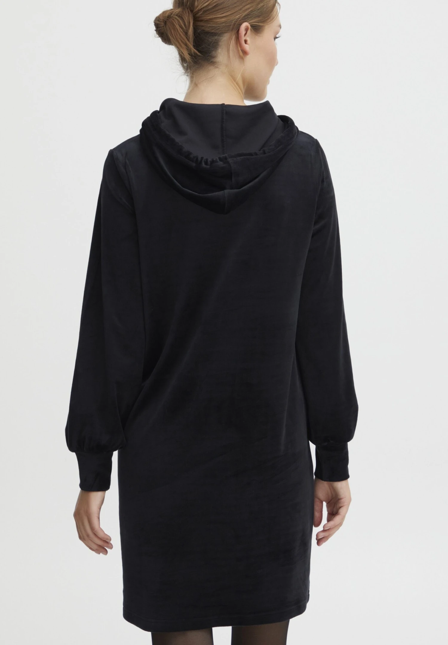 OXMO Oxmira - Vestido Informal - Black 3 OXMO Oxmira - Vestido Informal - Black - Imagen 3