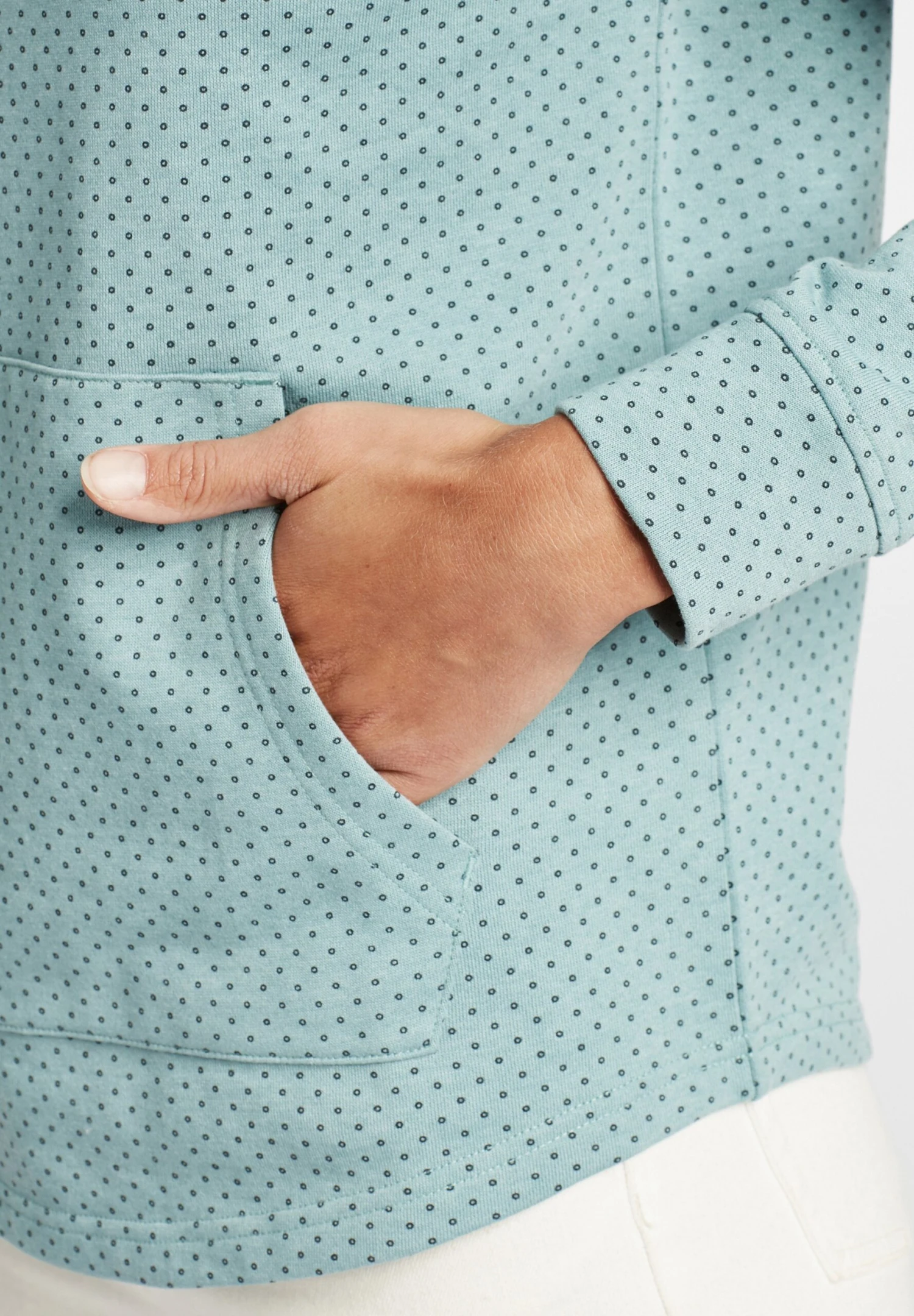 OXMO Oxamina - Jersey Con Capucha - Smoke Blue Melange 5 OXMO Oxamina - Jersey Con Capucha - Smoke Blue Melange - Imagen 5