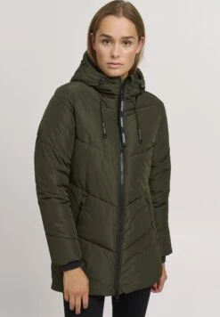 OXMO Oxjunchen - Abrigo De Invierno - Grey Denim