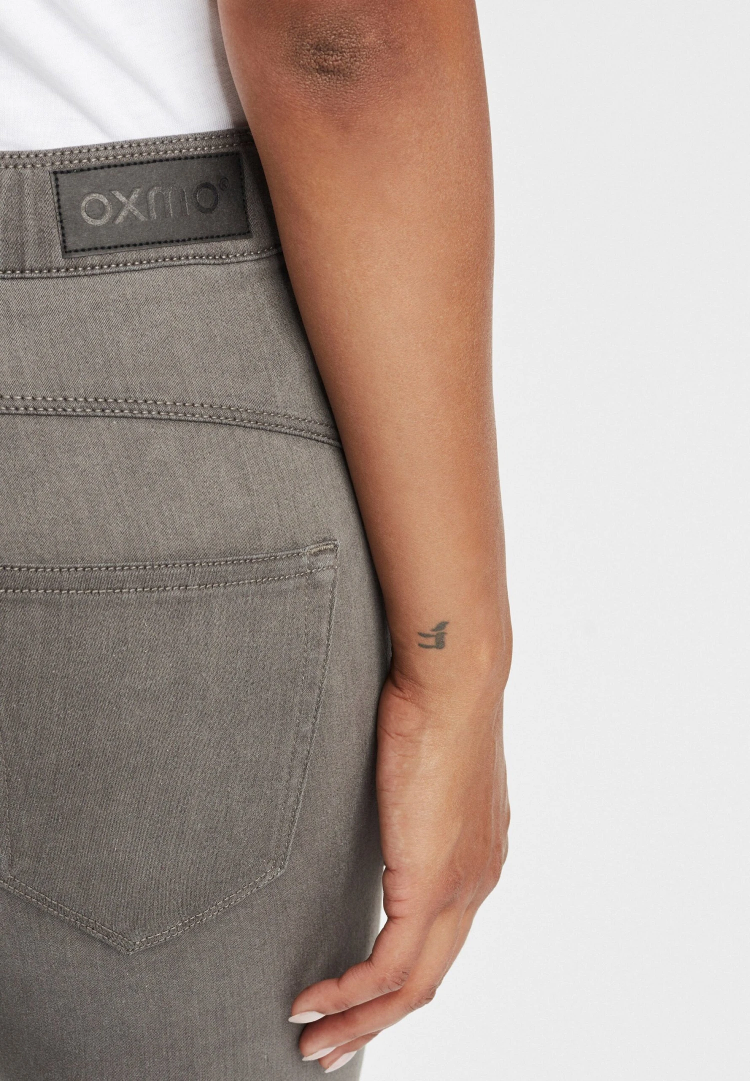 OXMO Oxgesine - Vaqueros Pitillo - Pewter 5 OXMO Oxgesine - Vaqueros Pitillo - Pewter - Imagen 5