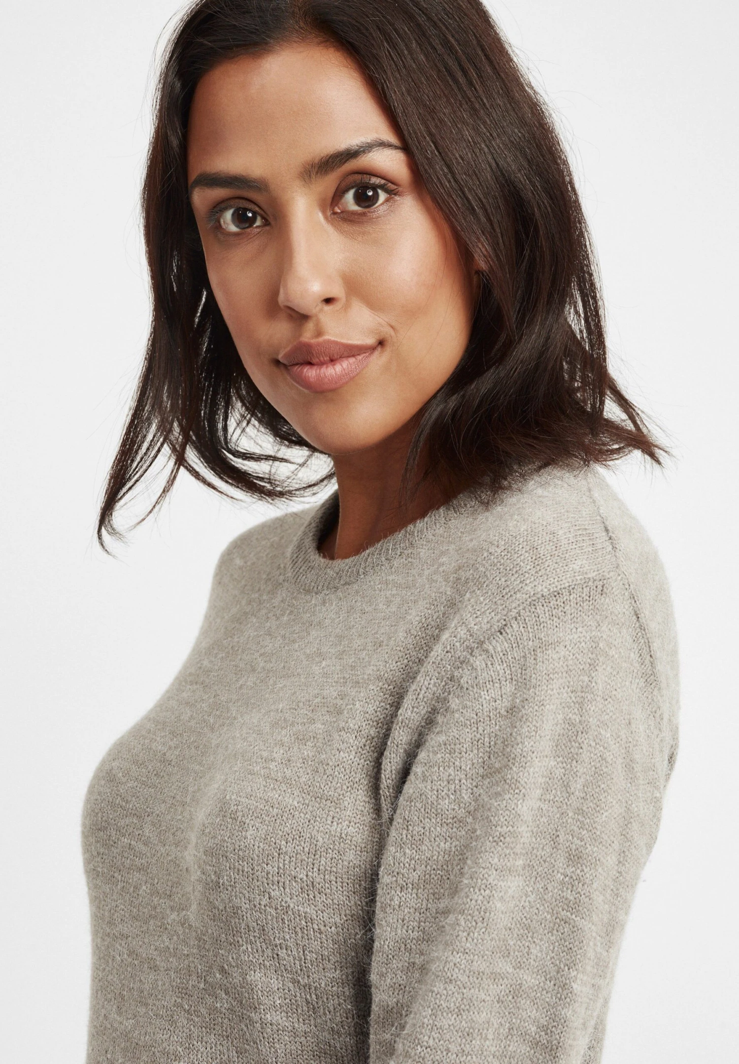 OXMO Oxnatti - Vestido De Punto - Stone Mix 4 OXMO Oxnatti - Vestido De Punto - Stone Mix - Imagen 4