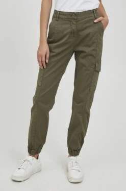 OXMO Oxcoco - Pantalones Cargo - Ivy Green