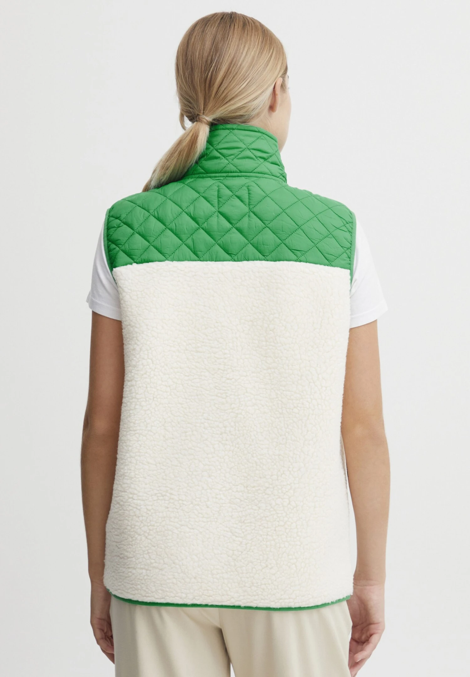 OXMO Oxbetty - Chaleco - Mint Mix 3 OXMO Oxbetty - Chaleco - Mint Mix - Imagen 3