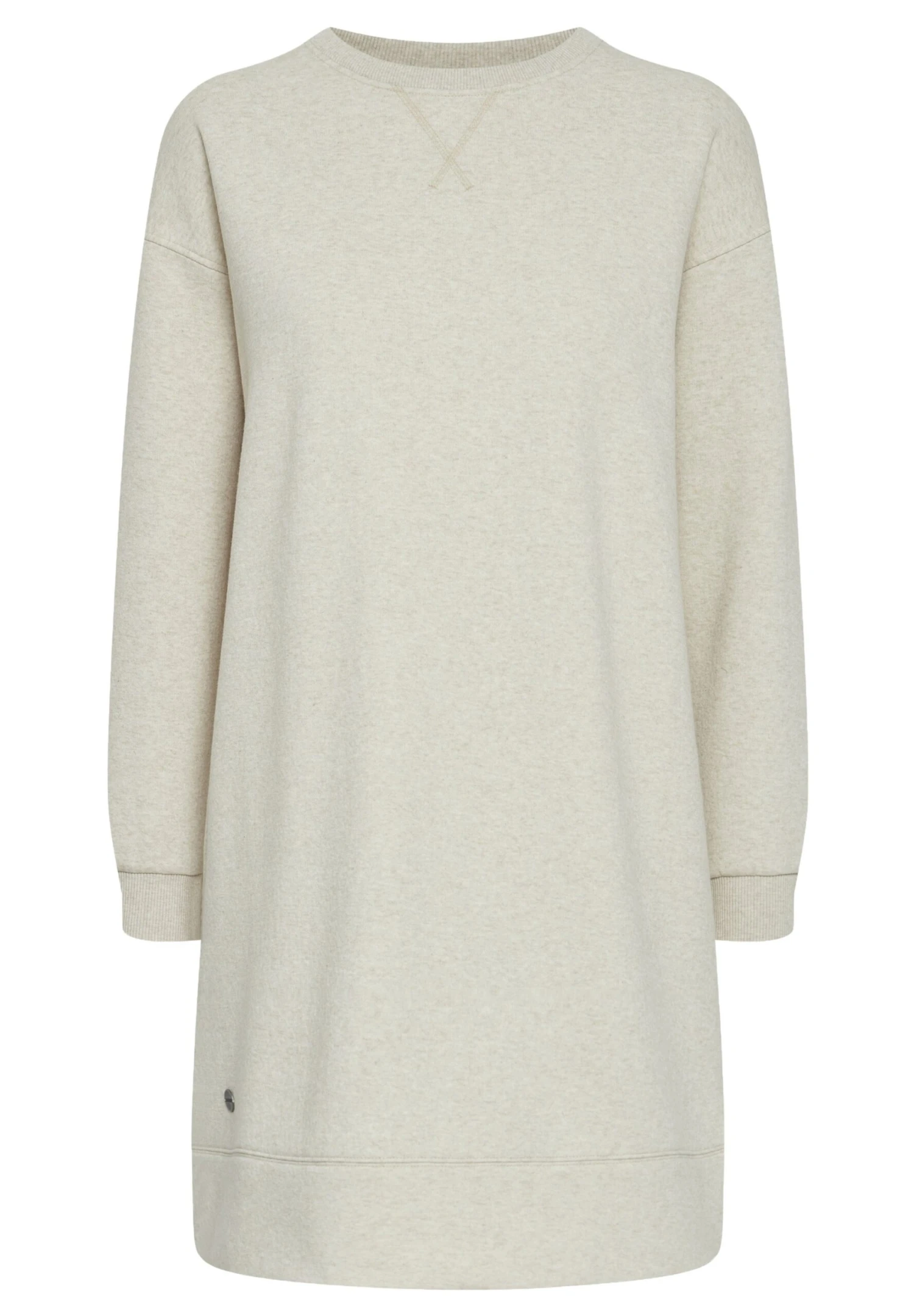 OXMO Holly - Vestido Informal - Oatmeal Melange 6 OXMO Holly - Vestido Informal - Oatmeal Melange - Imagen 6